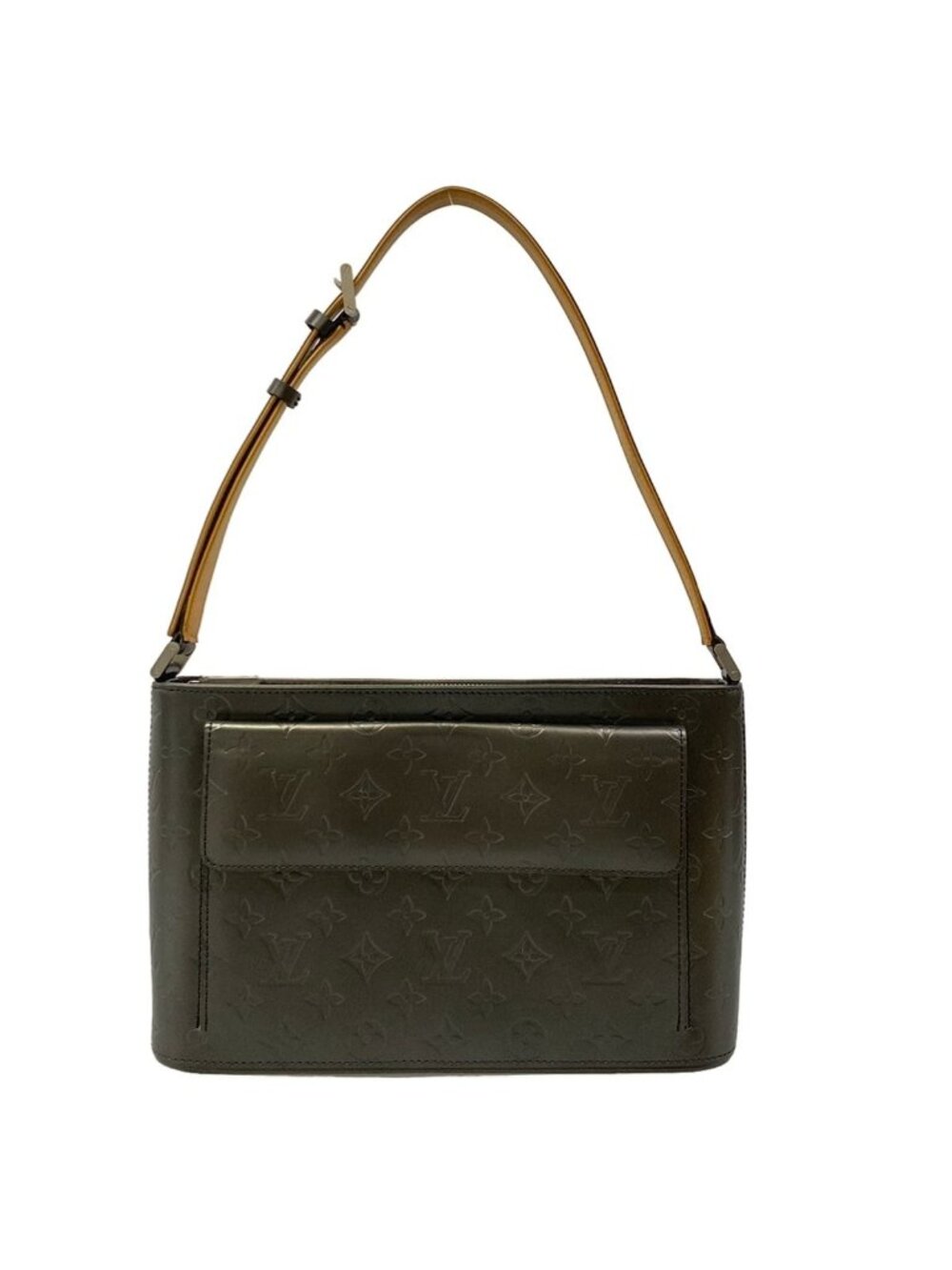 Louis Vuitton Shoulder Bag Monogram Matte Alston Noir